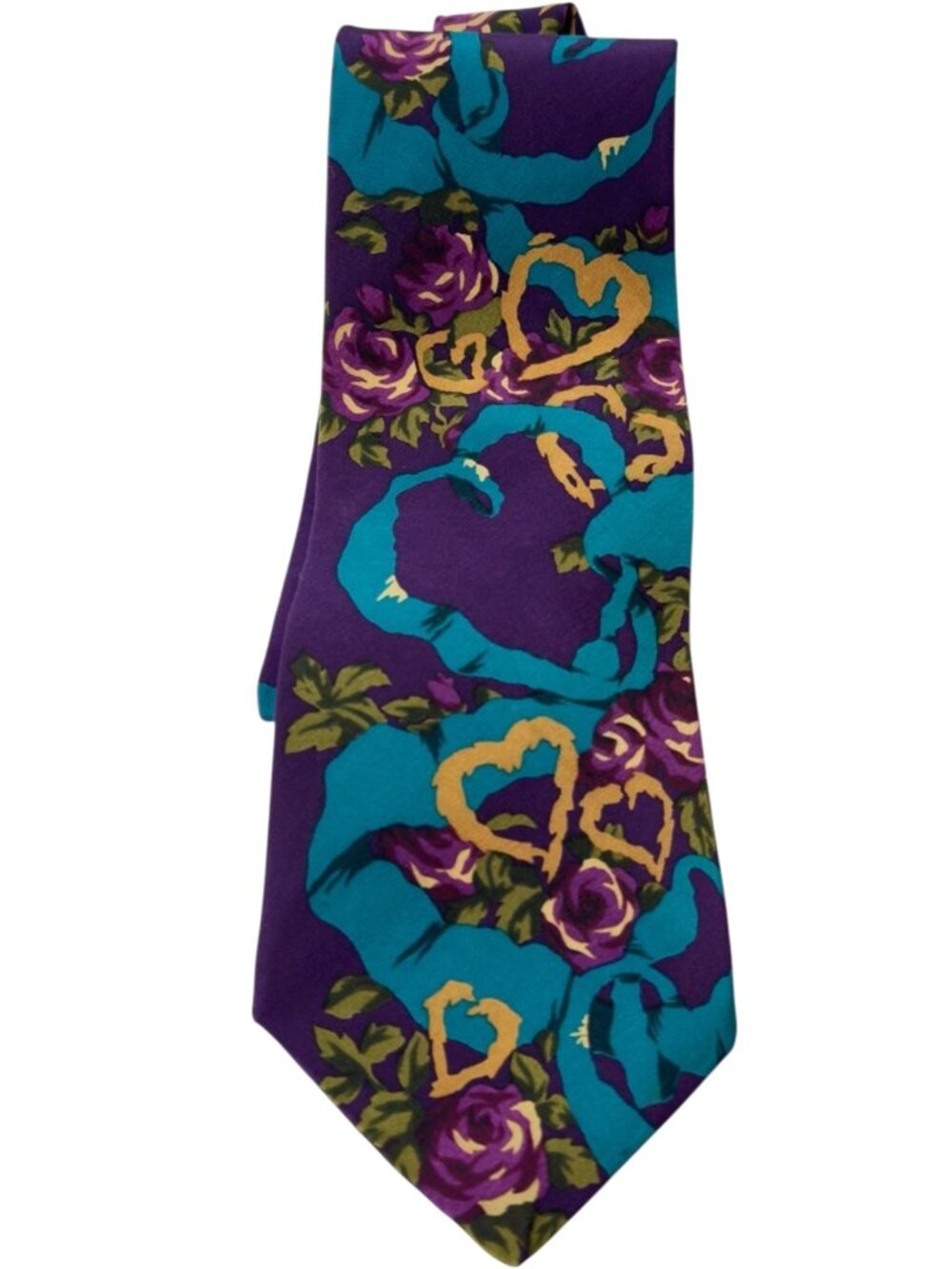The Beatles Silk Tie 1991 All You Need Is Love Apple Records Vintage Neckwear - Picture 2 of 5